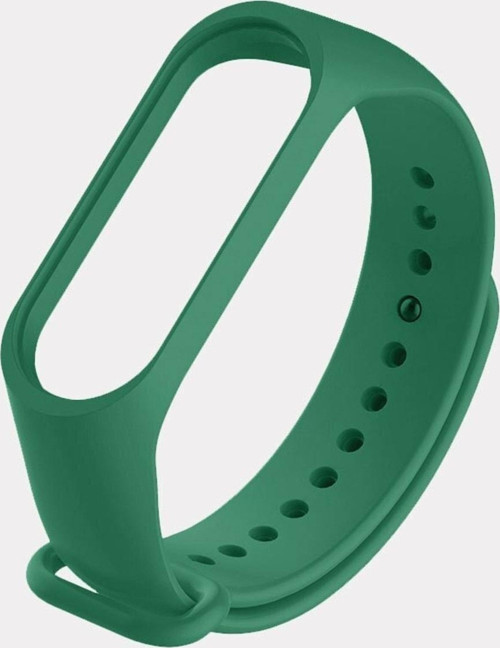 Xiaomi Mi Band 5 Ile Uyumlu Saat Kayışı Ent Kaliteli Spor Saat Termoplastik Kordon Haki