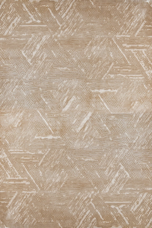 Krem Geometrik Etnik Modern Desenli Pamuk Makinada Yıkanabilir Hav Toz Vermez Leke Tutmayan Kaymaz Taban Dijital Makine Baskı Salon Yolluk Mutfak Halı