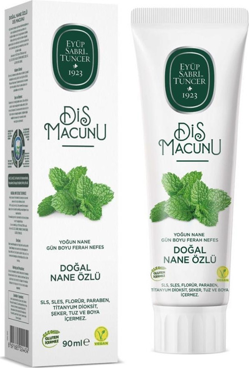 Doğal Nane Özlü Macunu 90 ml