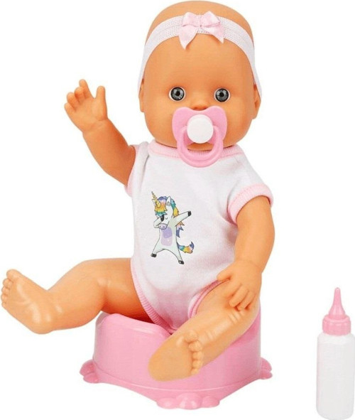 Boubou Altını Islatan Bebek 30 Cm 4 Sesli Aks.Büyük Kutu