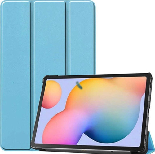 Ipad Air 3 10.5 Inç Ile Uyumlu Kılıf Stand Olabilen Katlanabilir Smart Cover Mavi