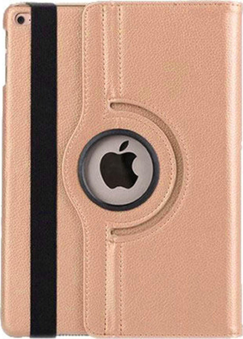 Ipad Air 360 Derece Dönerli Standlı Tablet Kılıfı Gold