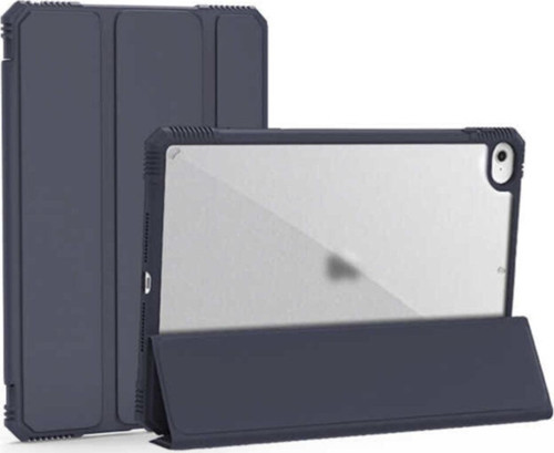 Ipad Mini 4 Uyumlu Alfa Standlı Mavi Tablet Kılıfı