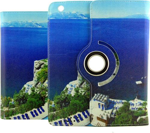 Ipad 3 360 Derece Dönerli Standlı Kılıf Ocean View