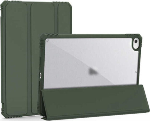 Ipad 5 Air ?Alfa Uyumlu Standlı Yeşil Tablet Kılıfı