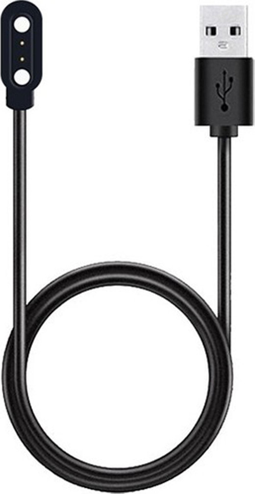Haylou Ls01,ls02 Solar Ile Uyumlu Siyah Kablolu Smart Akıllı Saat Için Şarj Kablosu