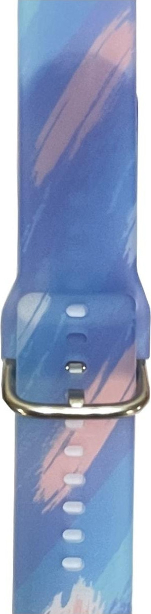 Huawei Gt2 46mm Ile Uyumlu Kayış Renkli Desenli Erstwhile Kordon Blue Sky