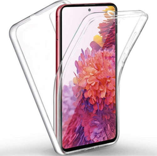 Galaxy Note 10 Lite Cvzr01 360 Tam Koruma Silikon Kılıf Şeffaf