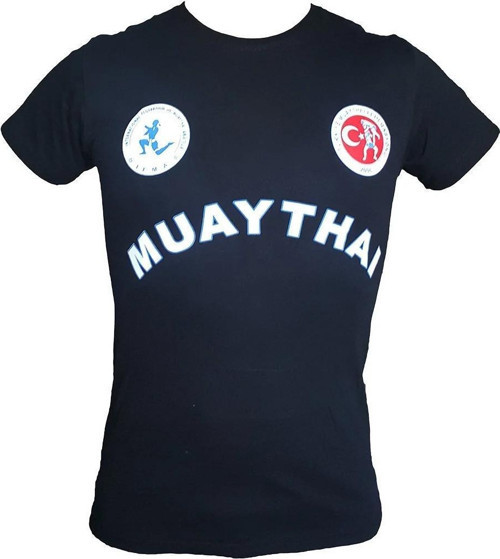 Leon Classic Muay Thai Tişörtü Siyah BYL-1104
