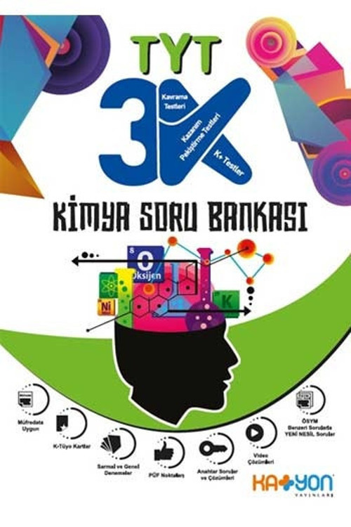 Katyon Yayınları Ayt Kimya 3K Soru Bankası