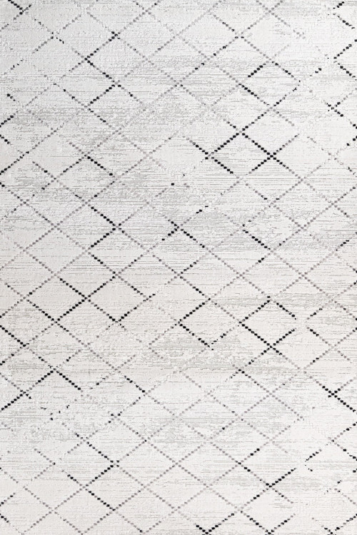 Gri Geometrik Etnik Modern Desenli Pamuk Makinada Yıkanabilir Hav Toz Vermez Leke Tutmayan Kaymaz Taban Dijital Makine Baskı Salon Yolluk Mutfak Halı