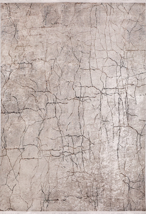 Belogorsk Bej Modern Etnik Desenli Makinada Yıkanabilir Hav Toz Vermez Leke Tutmayan Kaymaz Taban Dijital Makine Baskı Salon Yolluk Mutfak Halı