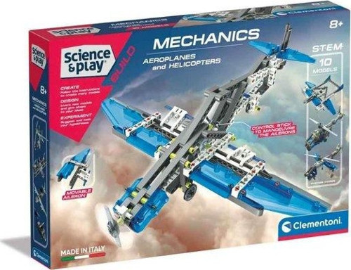Egitici Set Mekanik Laboratuvar Bilim ve Oyun: Aeroplanes and Helicopters 75028