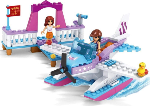 Ausini-Asya Bricks 24418, Fairyland 167 Parça Liman ve Jetski Temalı Lego Seti