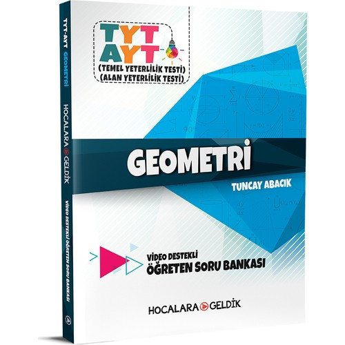 Hocalara Geldik Yayınları Tyt-Ayt Geometri Video Destekli Öğreten Soru Bankası