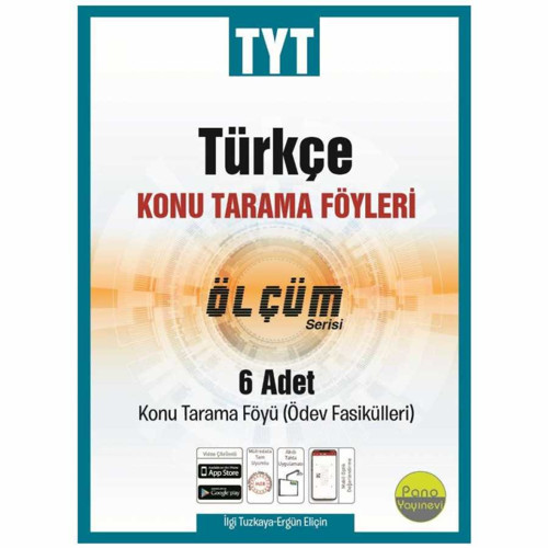 Pano Yayınları Tyt Türkçe Konu Tarama Föyleri