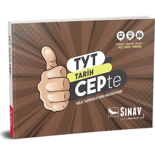 Sınav Yayınları Tyt Tarih Cepte