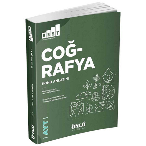 Ünlü Yayınları Ayt Coğrafya Best Konu Anlatımı