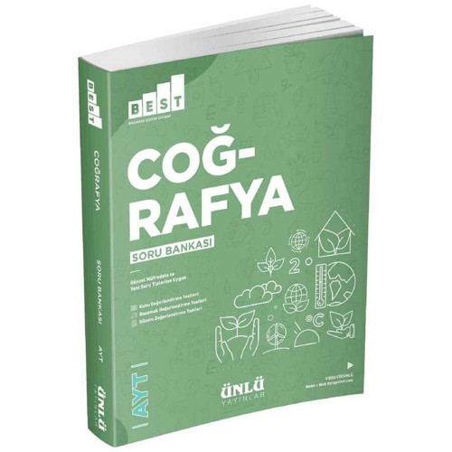 Ünlü Yayınları Ayt Coğrafya Best Soru Bankası