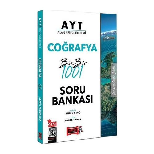 Yargı Yayınları Ayt Coğrafya 1001 Soru Bankası