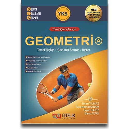 Nitelik Yayınları Tyt-Ayt Geometri (A) Ders İşleme Kitabı
