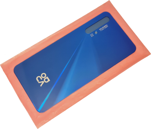 Huawei Nova 5T Arka Pil Batarya Kapağı (CAM) MAVİ