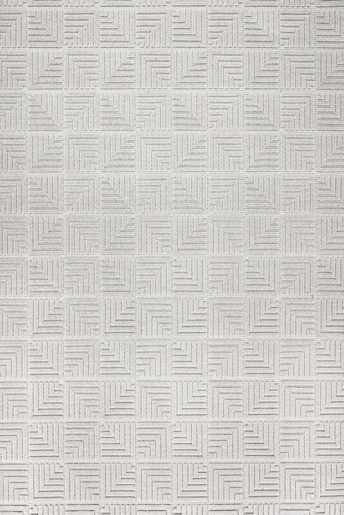 Gri Geometrik Etnik Modern Desenli Pamuk Makinada Yıkanabilir Hav Toz Vermez Leke Tutmayan Kaymaz Taban Dijital Makine Baskı Salon Yolluk Mutfak Halı
