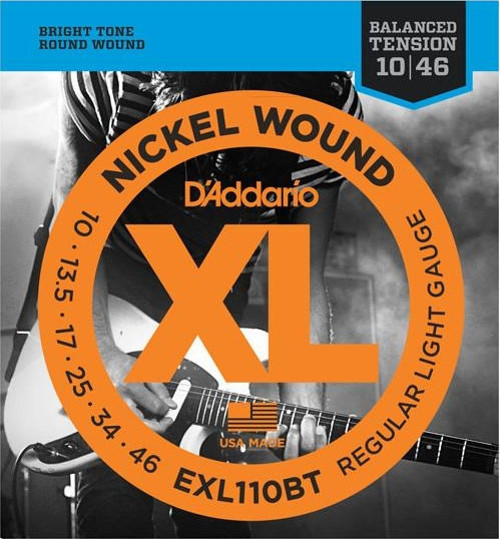 EXL110BT BALANCED TENSİON REGULAR LİGHT 010-046 TAKIM TEL ELEKTRO GİTAR TELİ