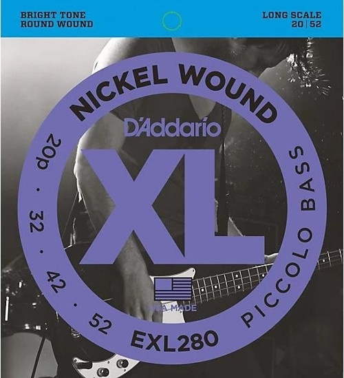 EXL280 NİCKEL WOUND PİCCOLO BASS TELİ ( 20-52 )
