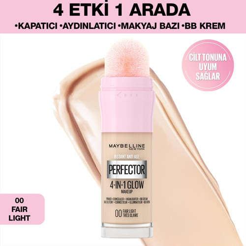 Instant Perfector Glow 4 Etki 1 Arada Fondöten - 00 Fair Light