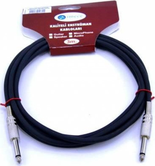 MGC3 BK ENSTRÜMAN KABLOSU 3 METRE SİYAH