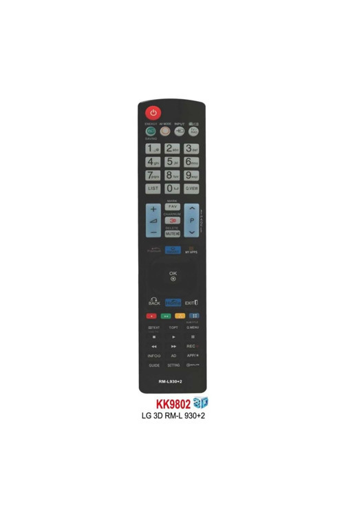 Lg 3D Rm-L930+2 Lcd Tv Kumandası