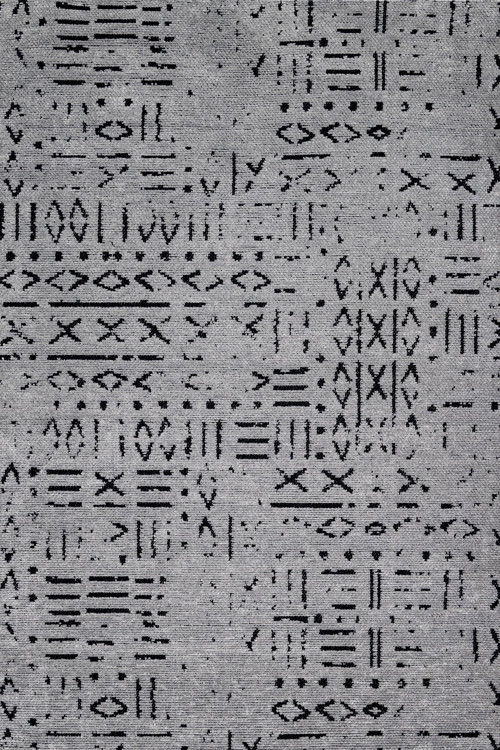 Geometrik Gri Pamuk Dikdörtgen Modern Desenli Pamuk Makinada Yıkanabilir Hav Toz Vermez Leke Tutmayan Kaymaz Taban Dijital Makine Baskı Salon Yolluk Mutfak Halı