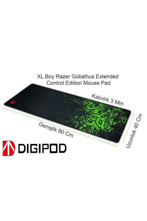 Razer Goliathus Oyuncu Mousepad 90X40 Cm Kaymaz Dikişli Büyük Boy