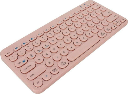 B380 Bluetooth Bağlantılı Ince Tasarım Ipad Ile Uyumlu Telefon Tablet Için Q Klavye Pembe