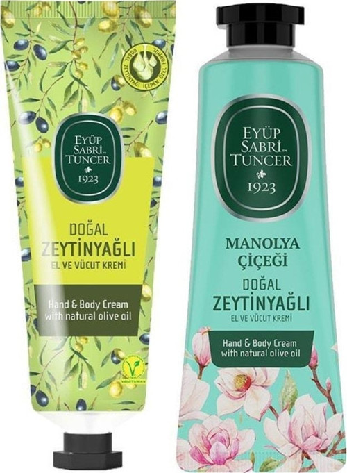 Doğal Zeytinyağlı Ve Manolya Çiçeği El Ve Vücut Kremi 50 Ml