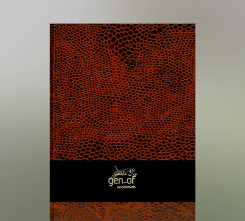 Lüx Süet Çizgili Defter (Gen-2023) Model 1