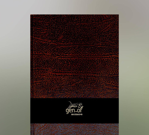 Lüx Süet Çizgili Defter (Gen-2023) Model 2
