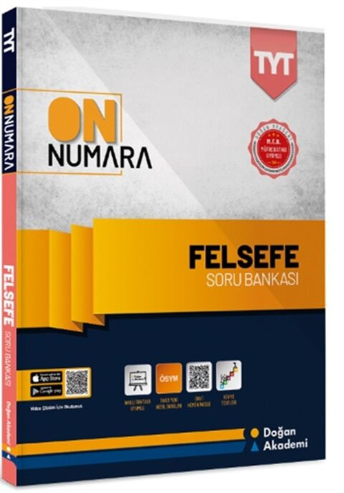 Doğan Akademi Yayınları Tyt Felsefe On Numara Soru Bankası