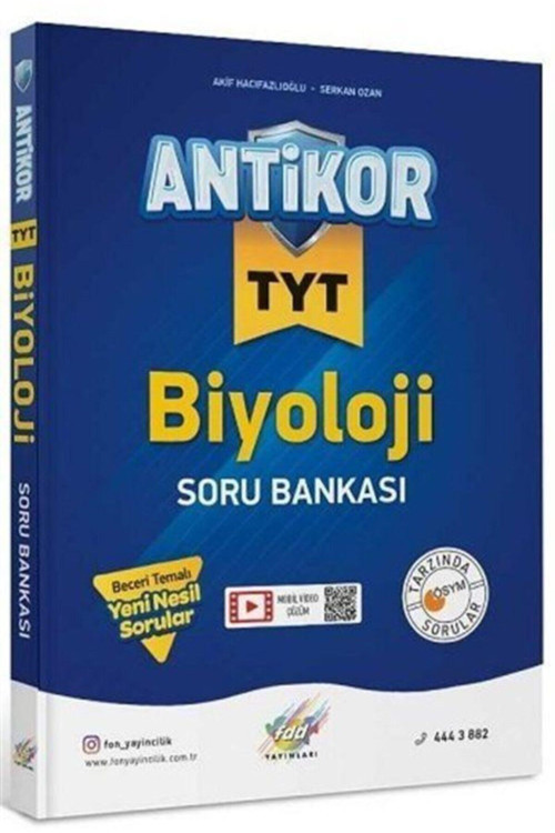 Fdd Yayınları Tyt Antikor Biyoloji Soru Bankası