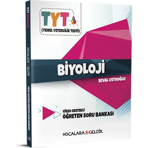 Hocalara Geldik Yayınları Tyt Biyoloji Video Destekli Öğreten Soru Bankası