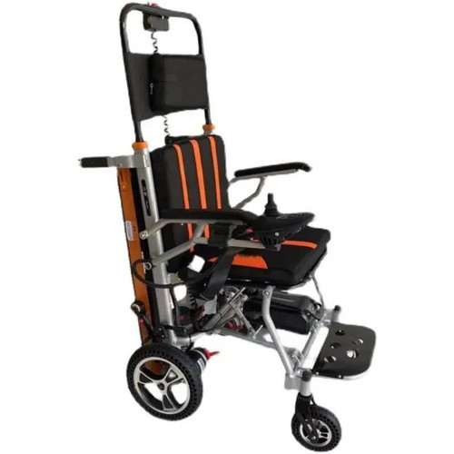 Akülü Merdiven Çıkartma-İndirme Cihazı | Paletli Sistem, 150kg Kapasite ve 45° Tırmanma KRP-01