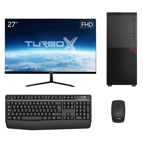 Tx6432 i5 12400 32GB DDR5 Ram 1TB NVMe SSD 27 inç FHD Monitör Masaüstü Ofis Hazır Sistem