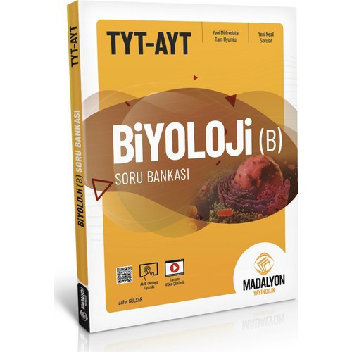 Madalyon Yayınları Tyt- Ayt Biyoloji (B) Soru Bankası