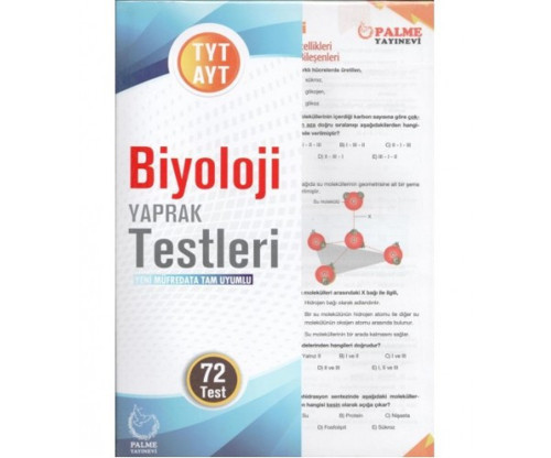 Palme Yayınları Tyt-Ayt Biyoloji Yaprak Test