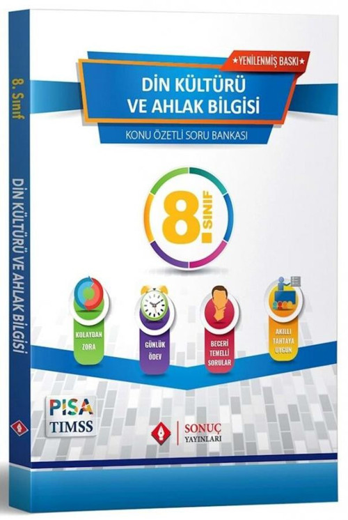 Sonuç Yayınları 8. Sınıf Din Kültürü ve Ahlak Bilgisi Set