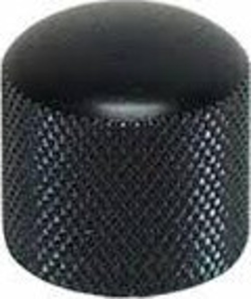 MNB1BK GİTAR-BAĞLAMA POT DÜĞME BAŞLIĞI (KUBBELİ) METAL SİYAH