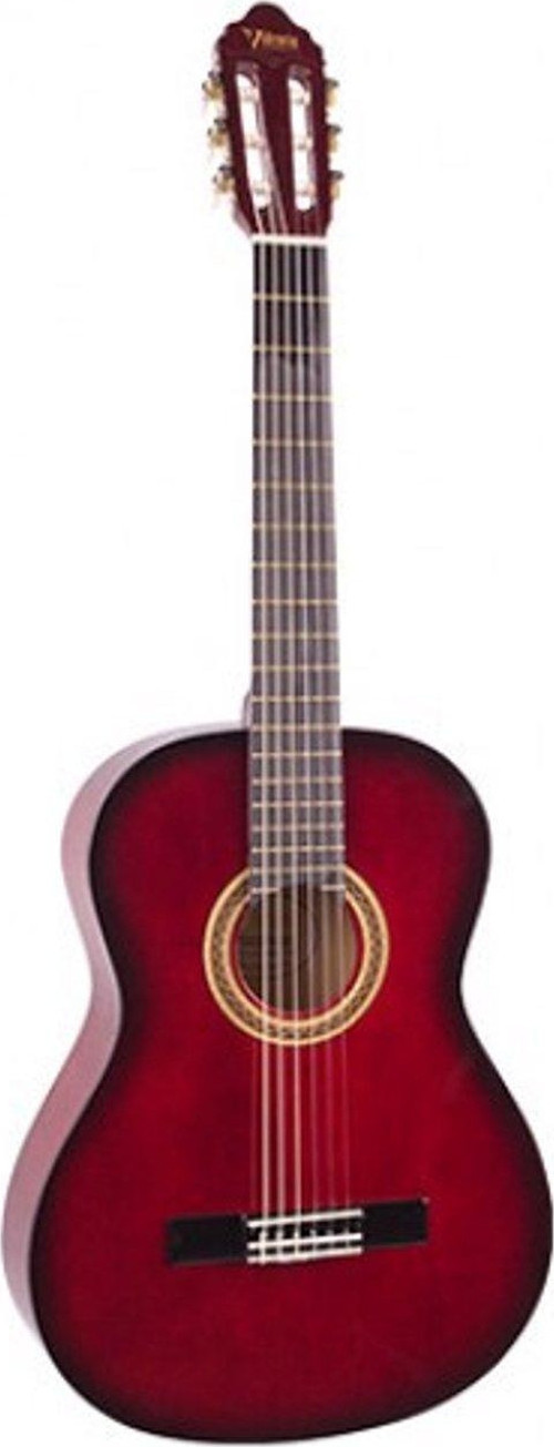 VC103TRDS KLASİK GİTAR SAP ÇELİKLİ 3/4 KIRMIZI SUNBURST