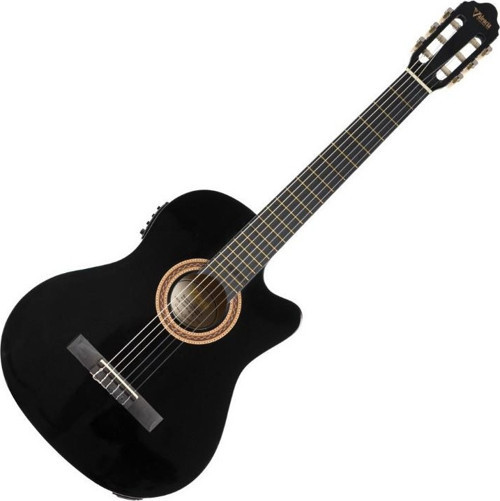 VC104TCEBK Siyah 4/4 Elektro Klasik Gitar