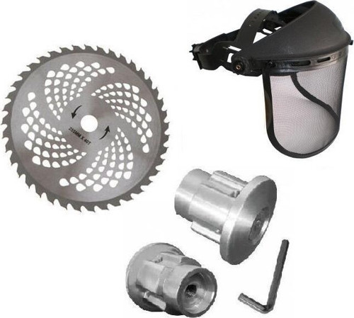 Motorlu Tırpan Aksesuar Set - Elmas Testere+Koruyucu+Örümcek Başlık
